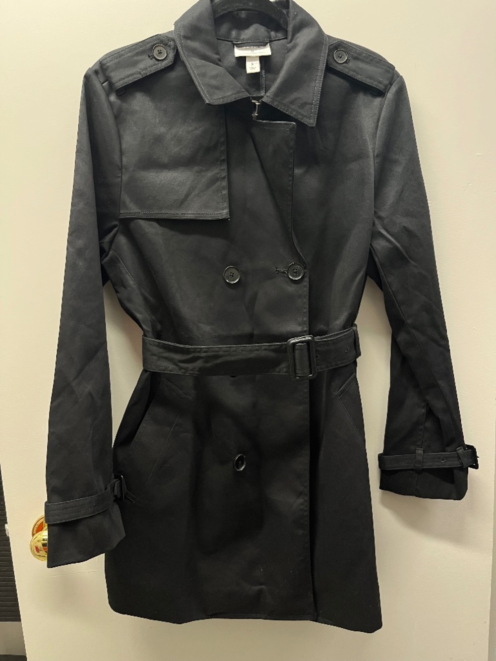 Philip Lim 3.1 Black Belted Trenchcoat